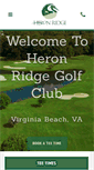 Mobile Screenshot of heronridge.com